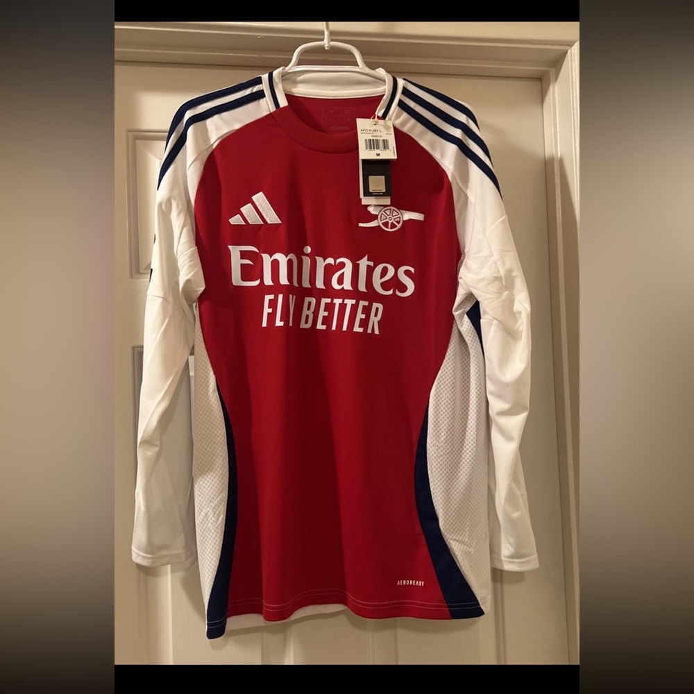Adidas Arsenal Martin Odegaard EPL Jersey Slim Fit Size Medium - Picture 2 of 10